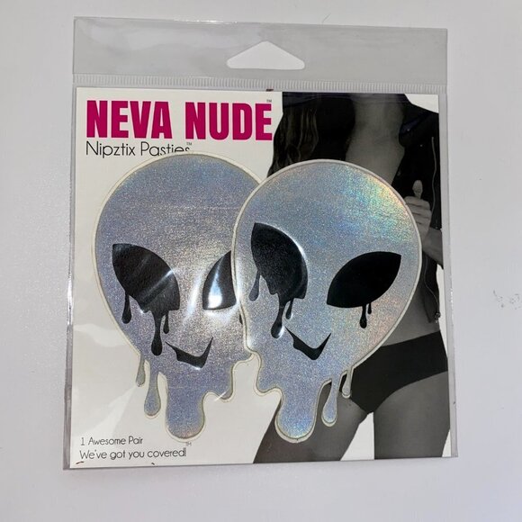 Holographic alien pasties - Picture 1 of 3